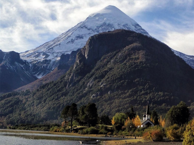 Volcán Laní­n